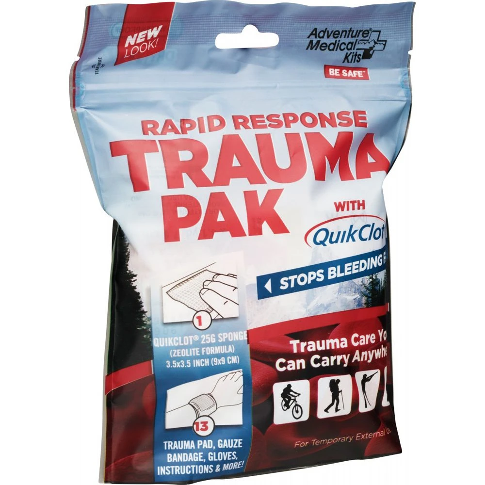 Adventure Medical Rapid Response Trauma Pak With QuikClot 4 Adventure Medical Rapid Response Trauma Pak With QuikClot - Image 2