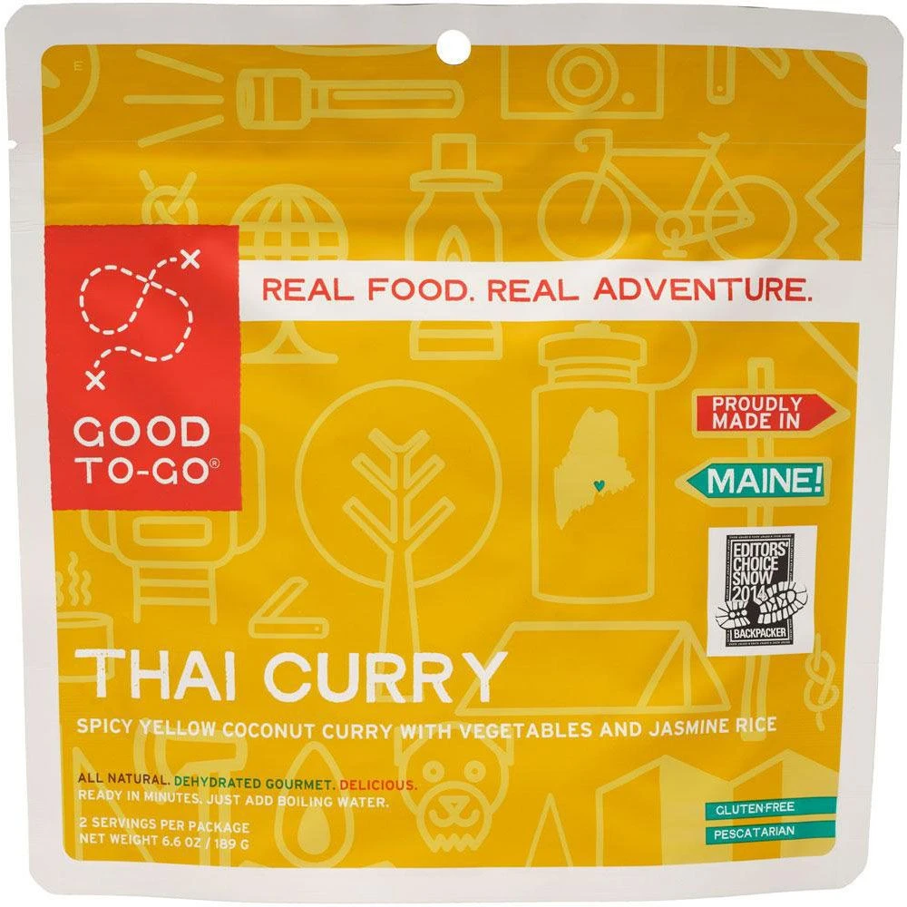 Good To-Go Thai Curry Dehydrated Meal 3 Good To-Go Thai Curry Dehydrated Meal