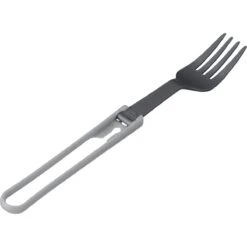 MSR Folding Fork -Outdoor Camping Store msr foldingutencil fork gray prtn