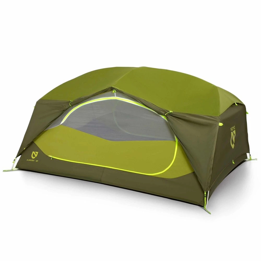 NEMO Aurora Backpacking 3 Person Tent With Footprint 4 NEMO Aurora Backpacking 3 Person Tent With Footprint - Image 2