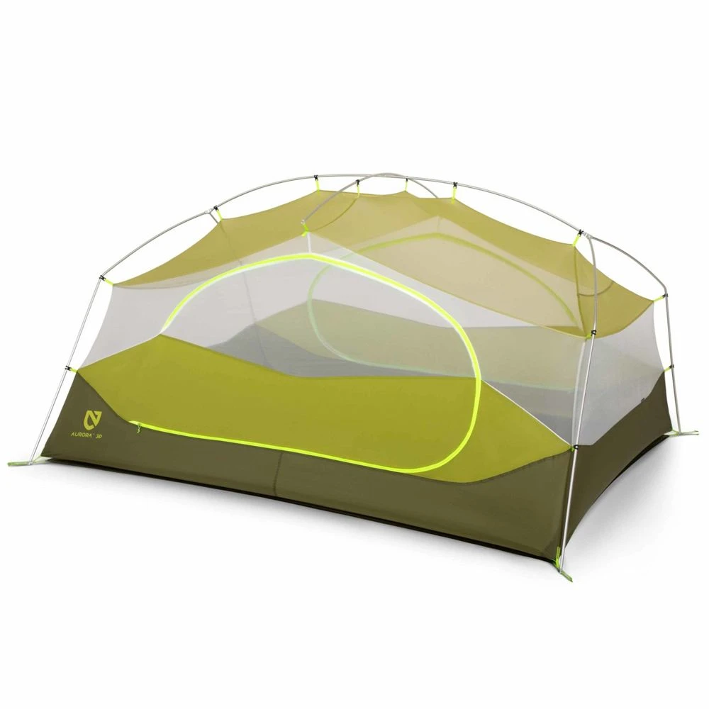 NEMO Aurora Backpacking 3 Person Tent With Footprint 5 NEMO Aurora Backpacking 3 Person Tent With Footprint - Image 3