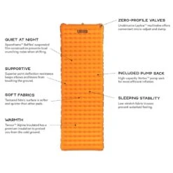 NEMO Tensor Alpine Ultralight Mountaineering Sleeping Pad 11 NEMO Tensor Alpine Ultralight Mountaineering Sleeping Pad -Outdoor Camping Store nemo tensor alpine ultralight mountaineering sleeping pad info