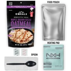Omeals Maple Brown Sugar Oatmeal Homestyle Meal -Outdoor Camping Store omeals maple brown sugar oatmeal homestyle meal 3