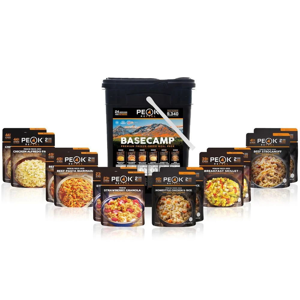 Peak Refuel Basecamp 2.0 Bucket - 12 Meals 3 Peak Refuel Basecamp 2.0 Bucket - 12 Meals