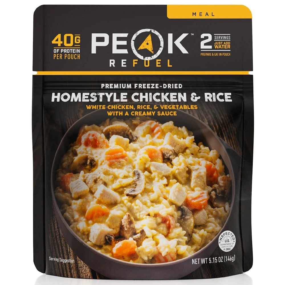 Peak Refuel Homestyle Chicken & Rice Pouch 3 Peak Refuel Homestyle Chicken & Rice Pouch