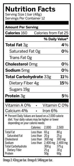 PROBAR Fuel Strawberry Superfood Energy Bar - 12-Pack -Outdoor Camping Store probar strawberry fuel nutrition 1