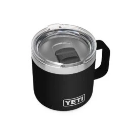 Yeti Rambler 14oz Mug With Magslider Lid -Outdoor Camping Store yeti rambler 14oz mug with magslider lid black