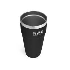 Yeti Rambler 26 Oz Stackable Cup -Outdoor Camping Store yeti rambler 26 oz stackable cup black